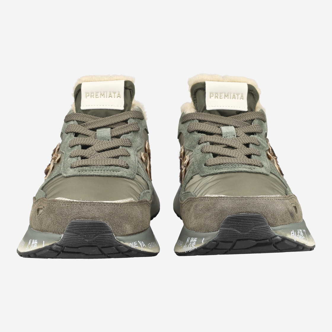 Premiata LAURYN - Green - Front View