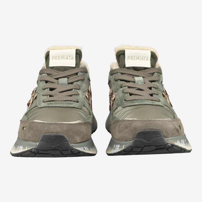 Premiata LAURYN - Green - Front View