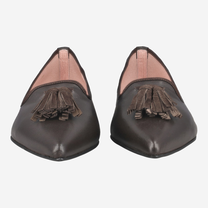 Pretty Ballerinas 43.726 - Braun - Frontansicht