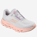Skechers GO RUN - Grau / Rosa - Frontansicht