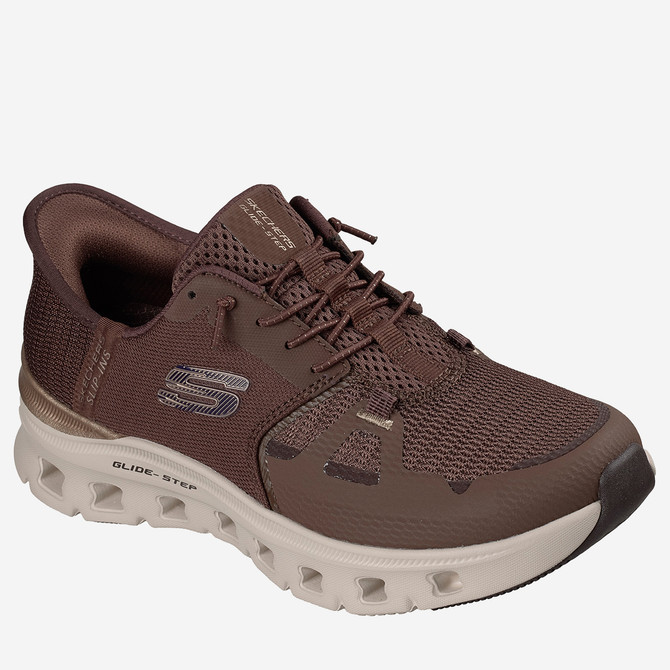 Skechers GLIDE STEP PRO - Braun - Frontansicht