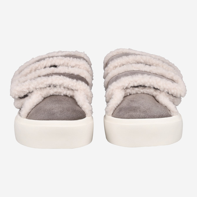 INUIKII SHEARLING - Grau - Frontansicht