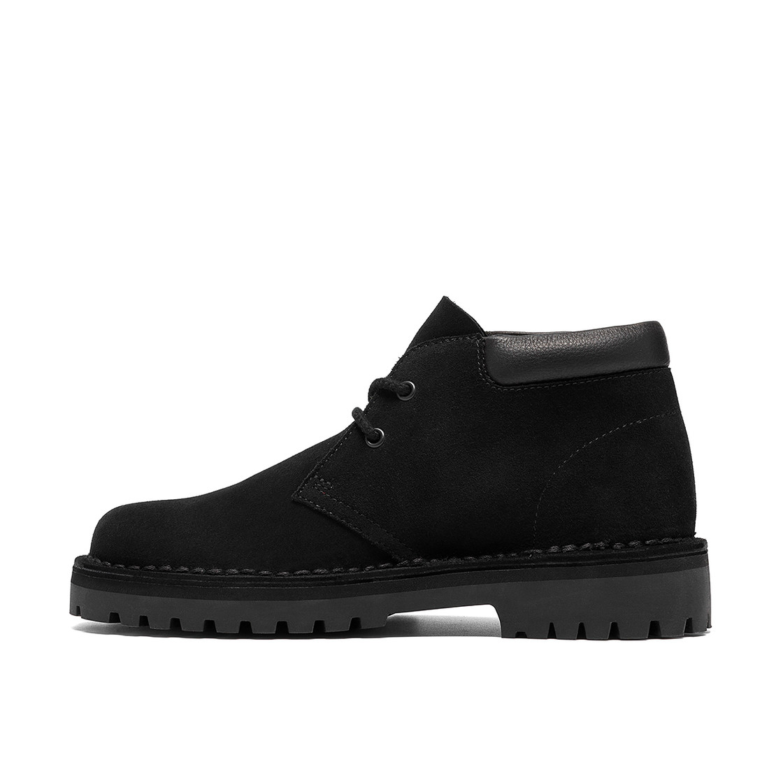 Clarks DSRT2456 Rock - Schwarz - Frontansicht