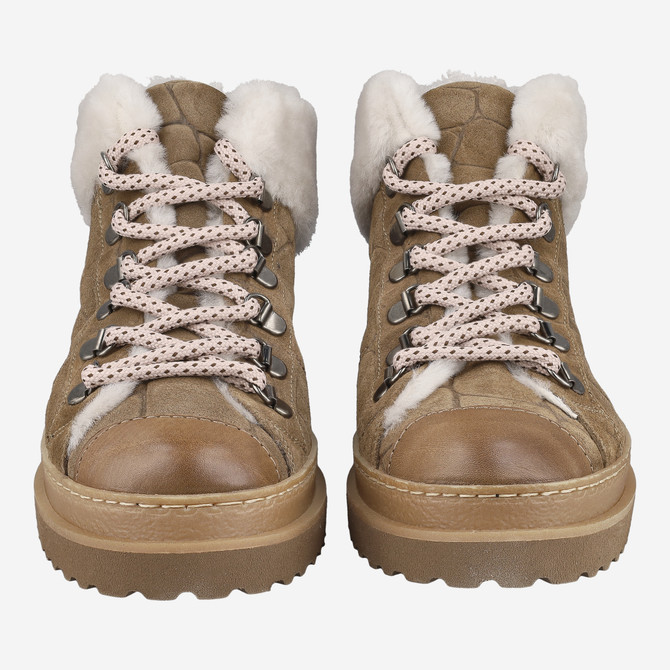 Donna Carolina KILLIA FLUFF - Brown - Front View