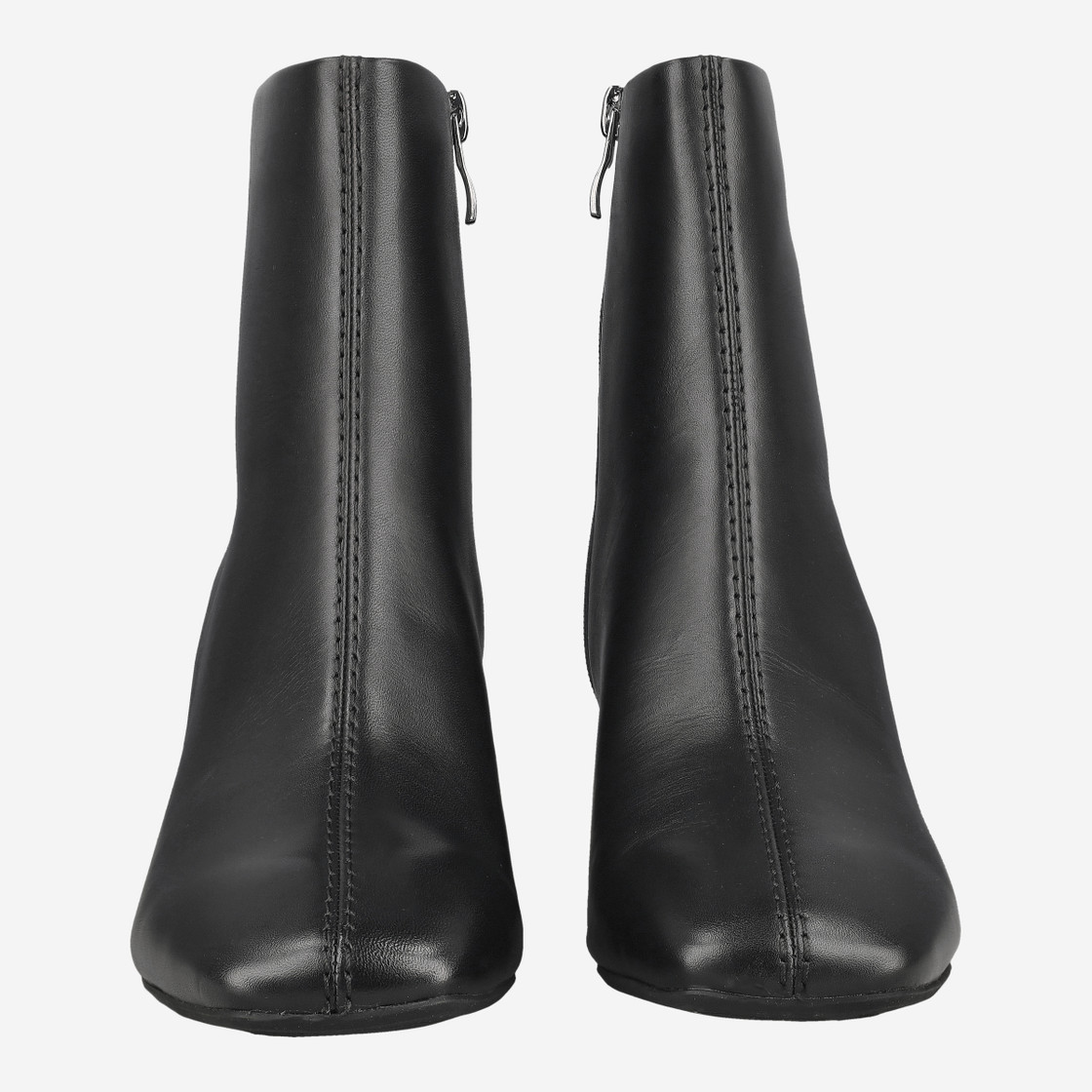 Clarks Fernie Zip - Schwarz - Frontansicht