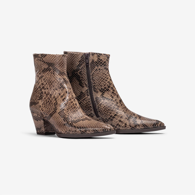 Unisa LANZA - Brown, mixed colors - Front view