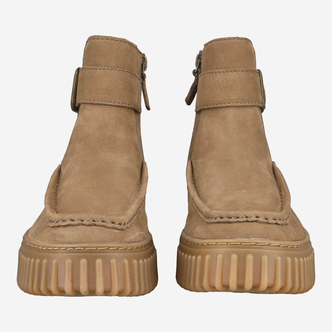 Clarks Torhill Buckle - Beige - Frontansicht