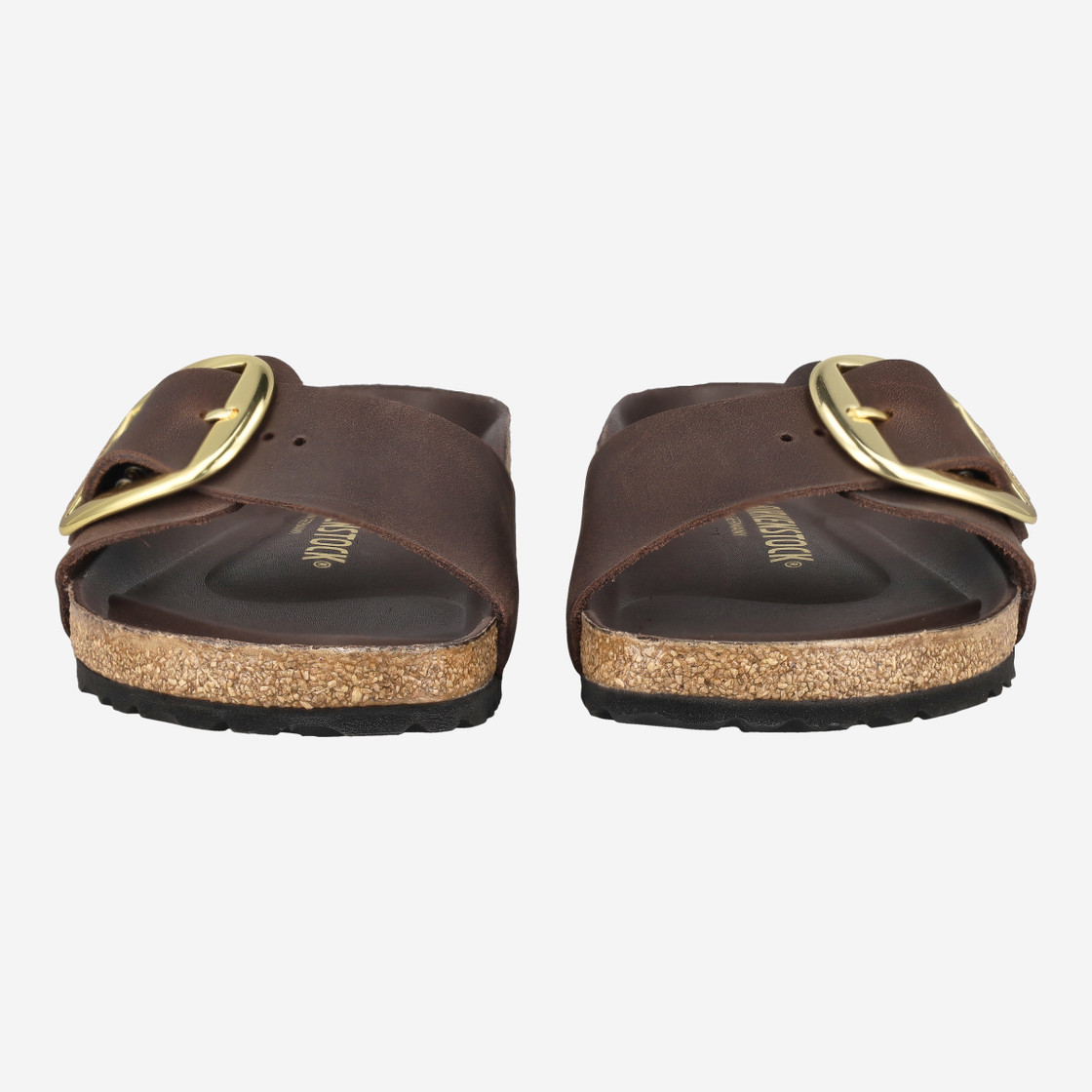 birkenstock MADRID BIG BUCKLE - Braun - Frontansicht