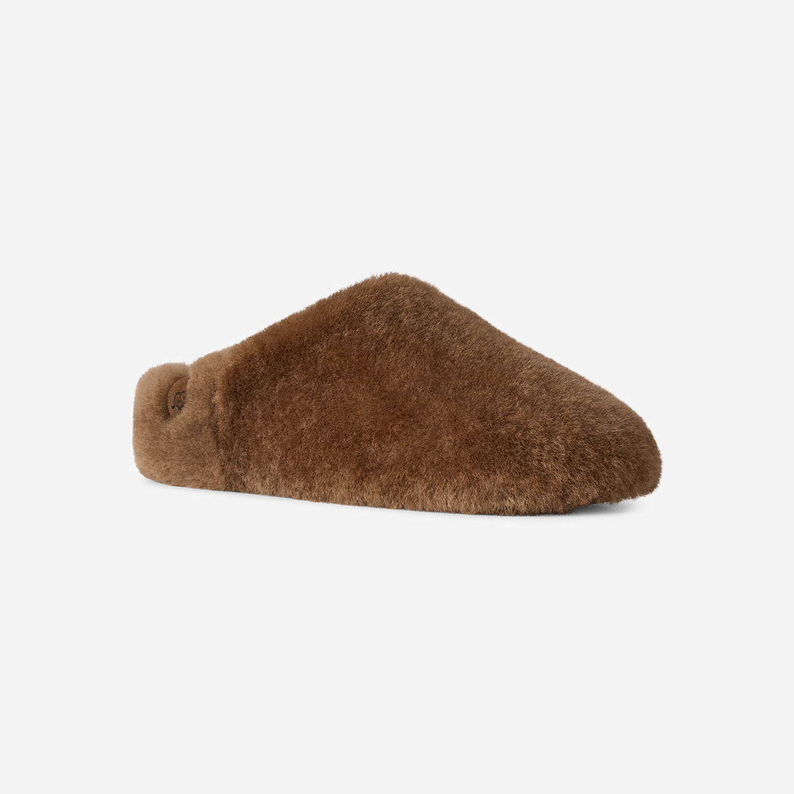 UGG Australia ELEA FLUFFED SLIP-ON - Brown - Front View