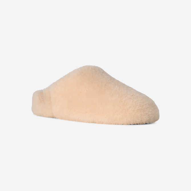 UGG Australia ELEA FLUFFED SLIP-ON - Beige - Front View