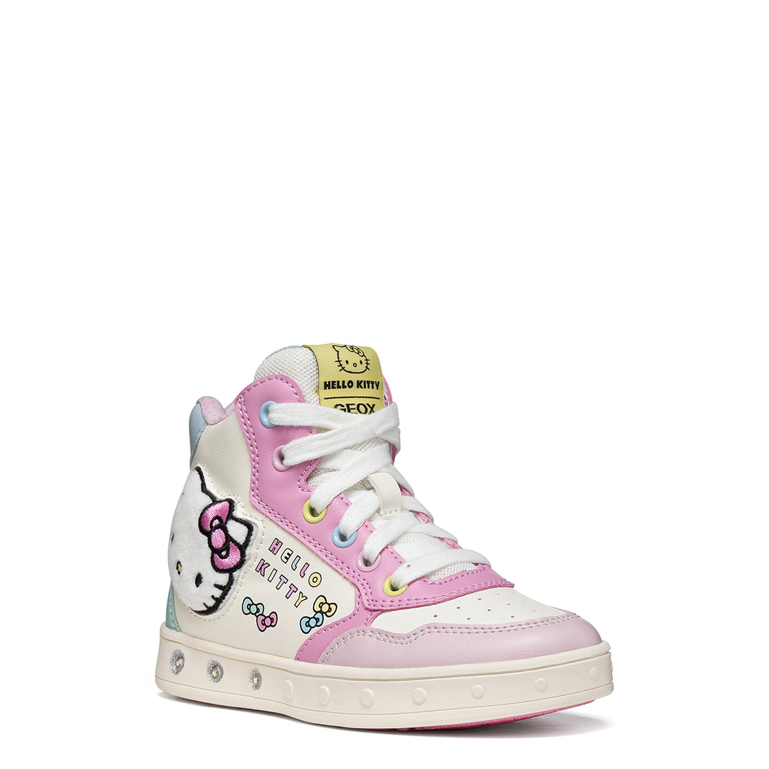 Geox SKYLIN - Offwhite, Pastell (Pink, Blau) - Frontansicht
