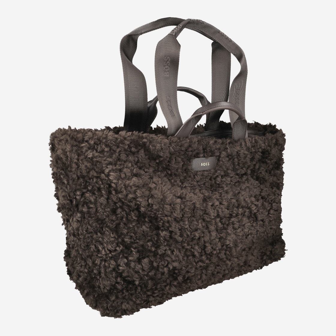 Boss Palmah TOTE - Brown - Side View