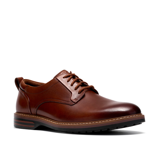 Clarks Aldwin2 Derby - Braun - Seitenansicht