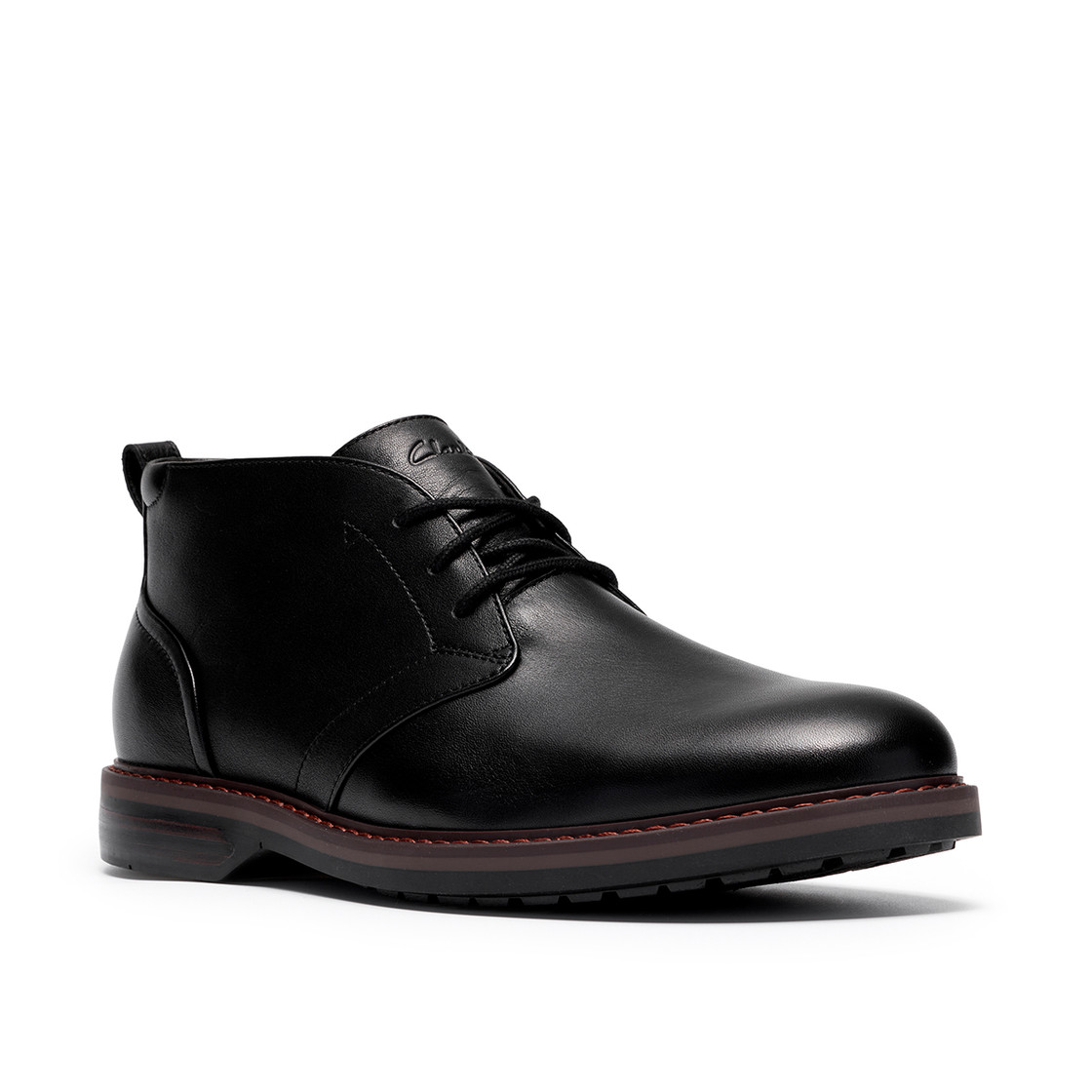 Clarks Aldwin2 Chukka - Schwarz - Seitenansicht