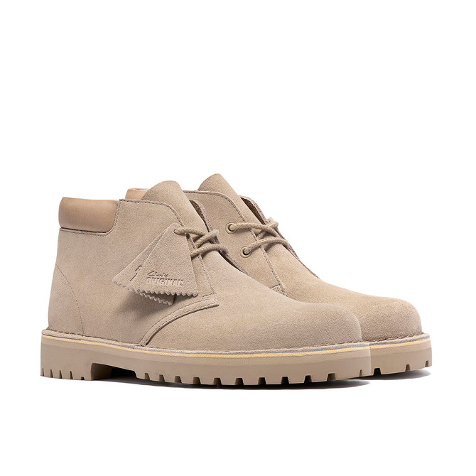 Clarks DSRT2456 Rock - Grau - Seitenansicht