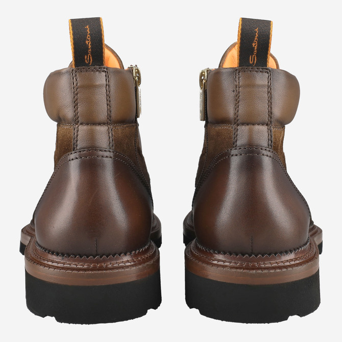 Santoni 19355 S50 - Brown - Side View