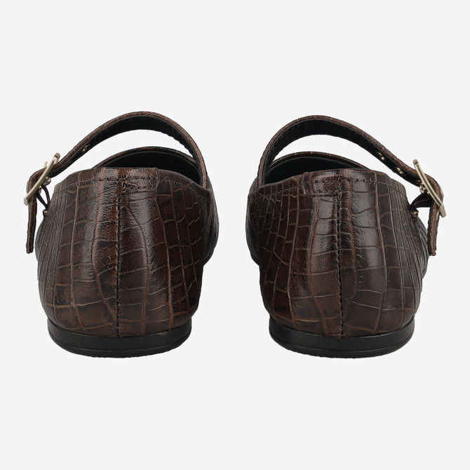 Clarks Livia Jane - Braun - Seitenansicht