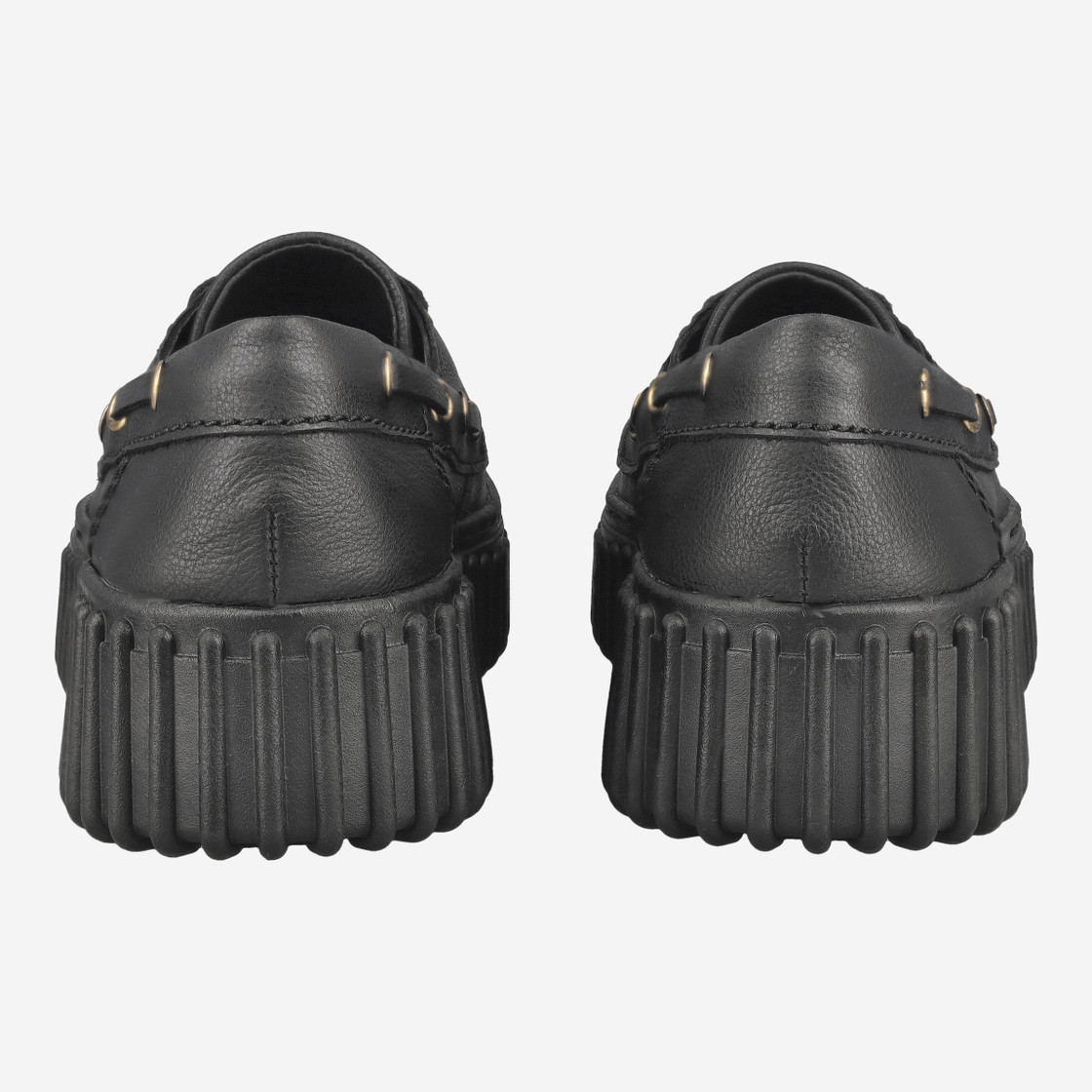 Clarks Torhill Boat - Schwarz - Seitenansicht