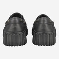 Clarks Torhill Boat - Schwarz - Seitenansicht