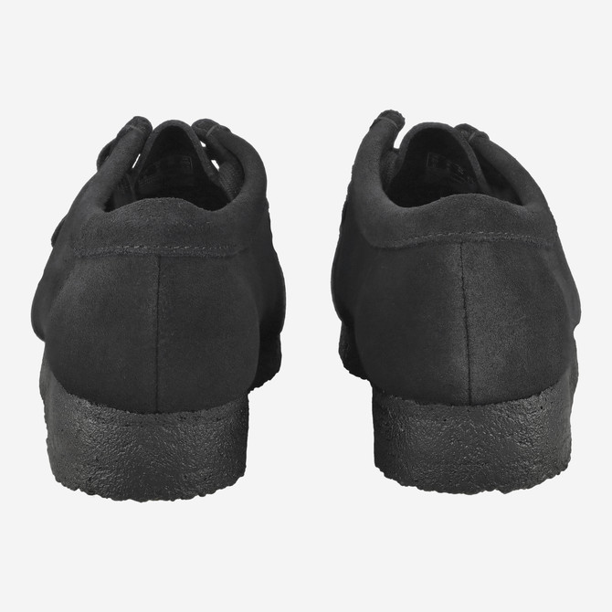 Clarks Wallabee - Schwarz - Seitenansicht