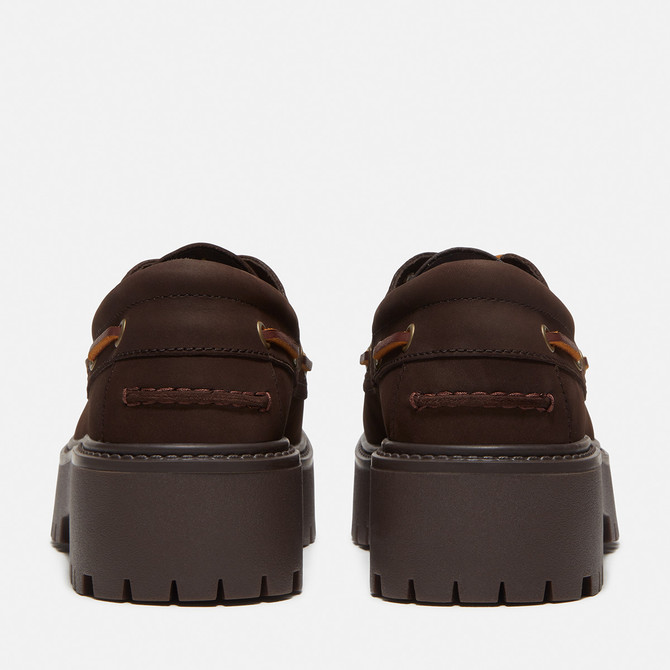 Timberland A2GVF STONE STREET BOAT SHOE - Brown - Side View