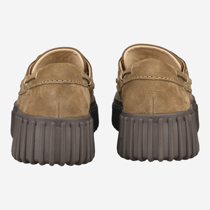Clarks Torhill Boat - Braun - Seitenansicht