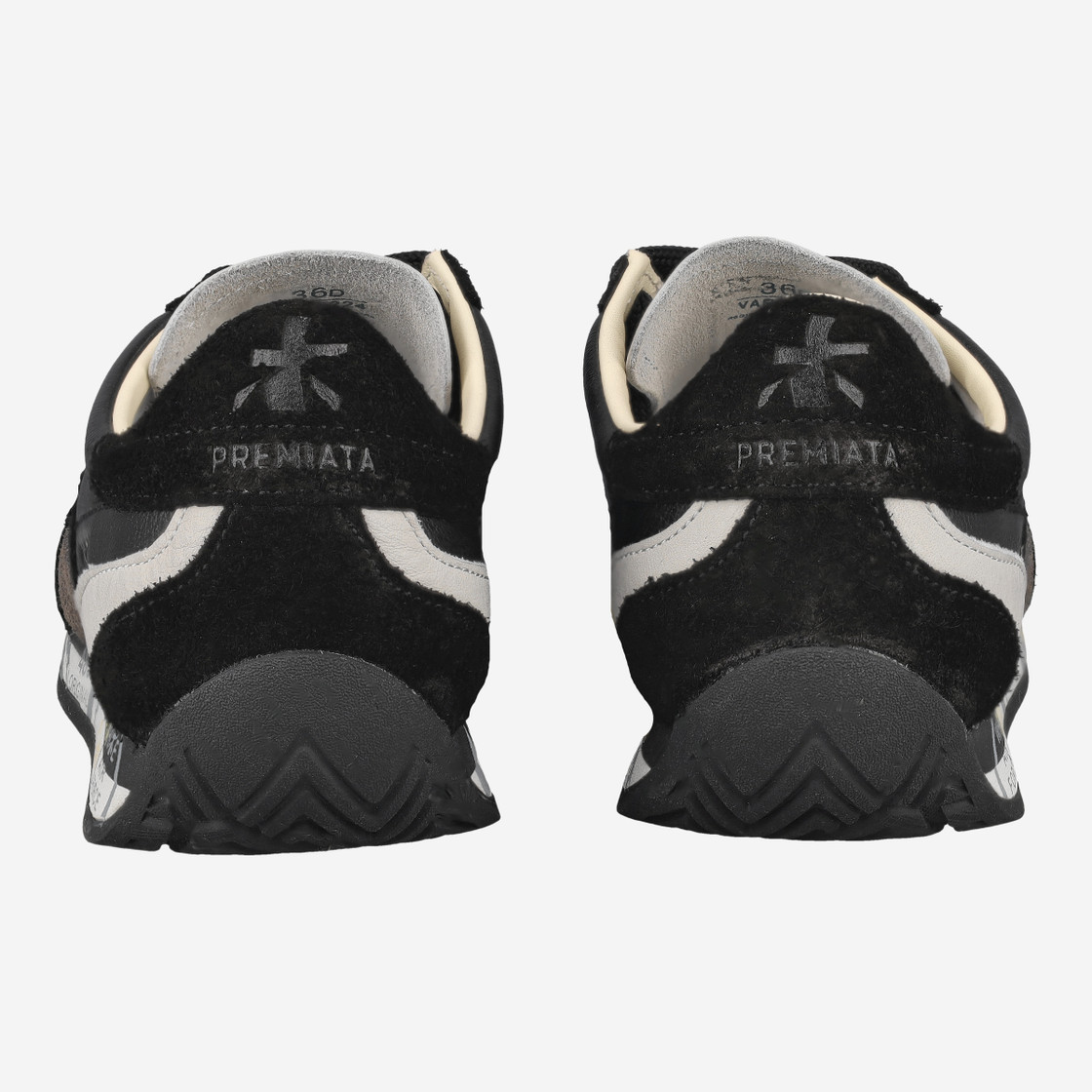 Premiata JACKY25D - Schwarz - Seitenansicht
