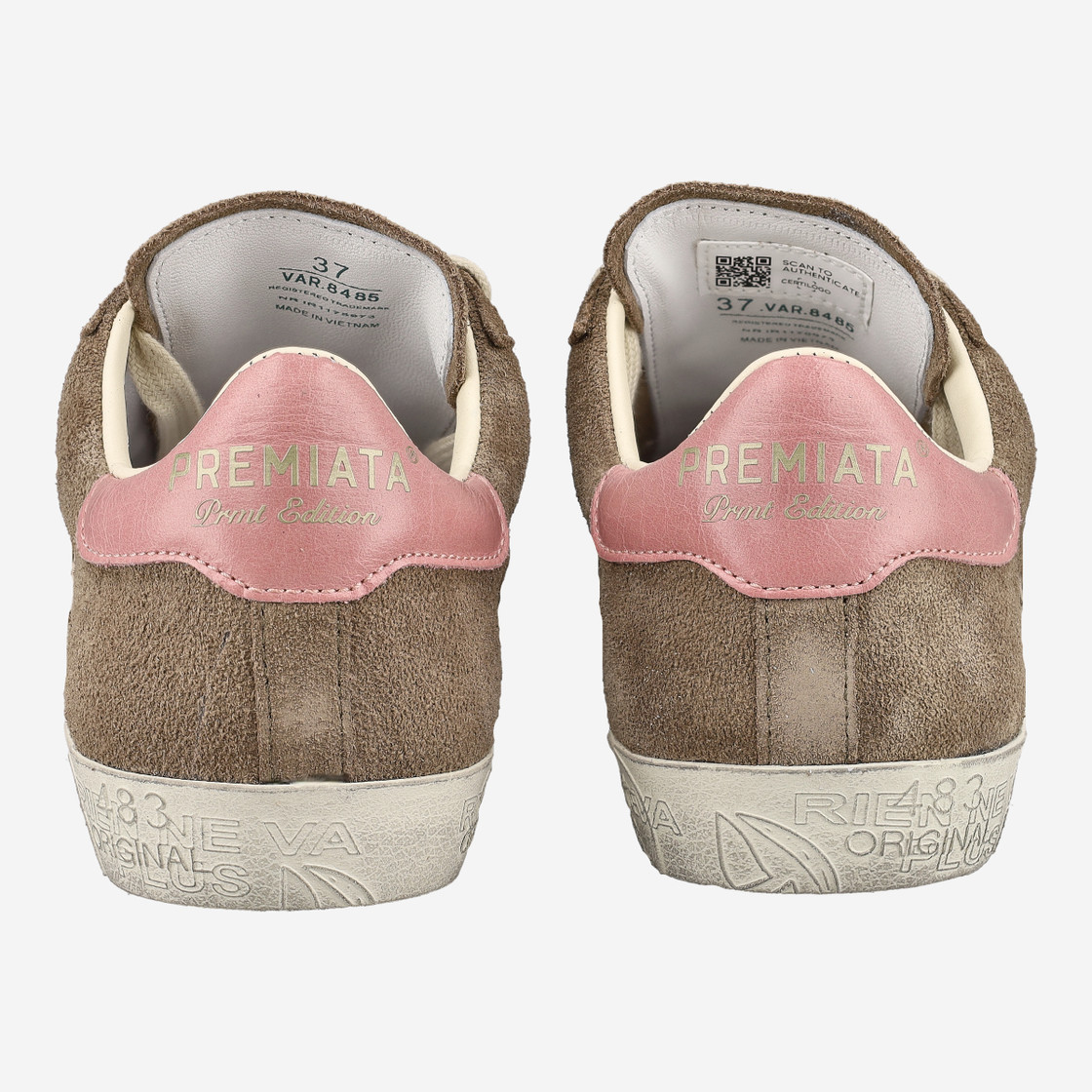Premiata STEVEND - Brown - Side View