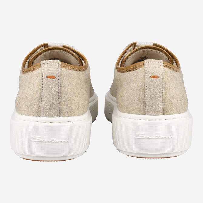 Santoni CLEAN WINT - Beige - Side View