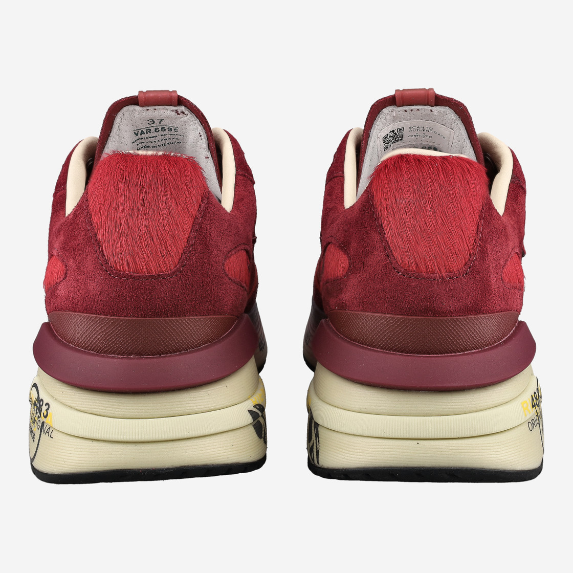 Premiata MOERUND - Red - Side View