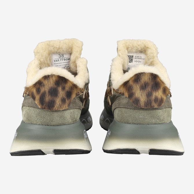 Premiata LAURYN - Green - Side View