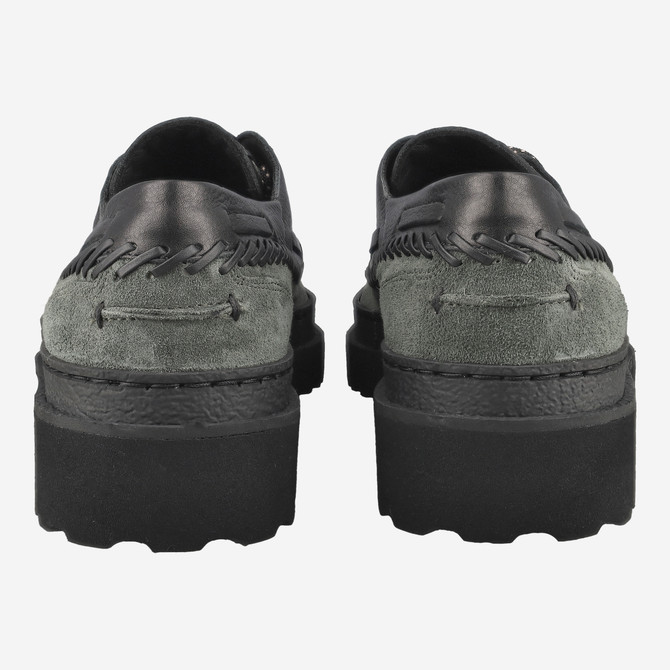 Donna Carolina KILLIA ELBA - Black / Dark Green - Side View