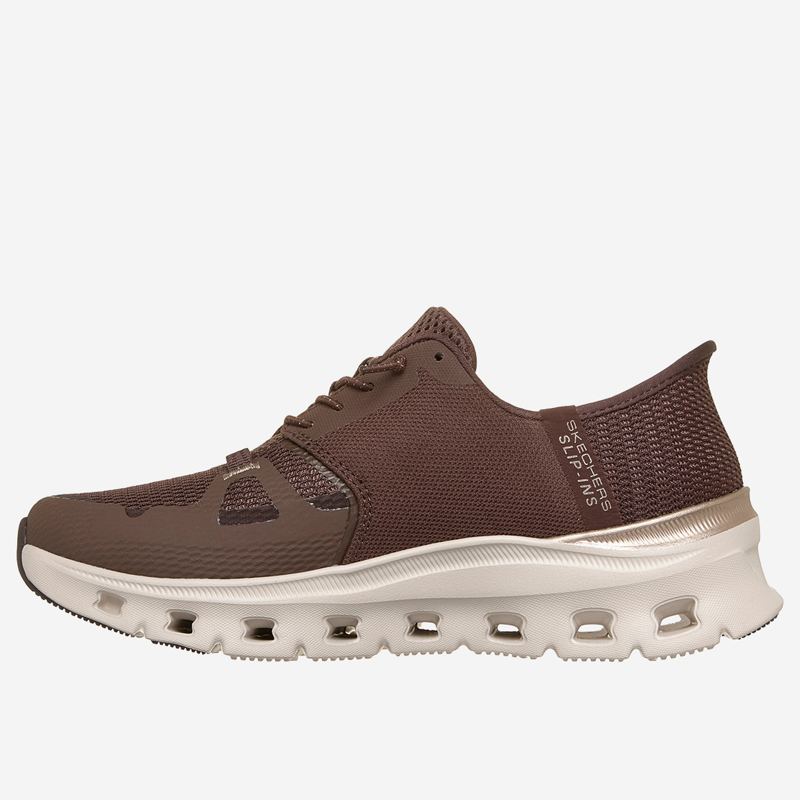 Skechers GLIDE STEP PRO - Braun - Seitenansicht