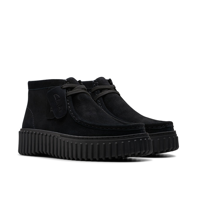 Clarks Torhill Moss - Schwarz - Seitenansicht