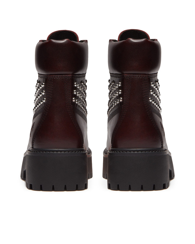 Timberland A5N3Y STONE STREET 6 IN LACE U - Rot (Bordeaux) - Seitenansicht