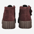 Clarks Torhill Moss - Rot - Seitenansicht