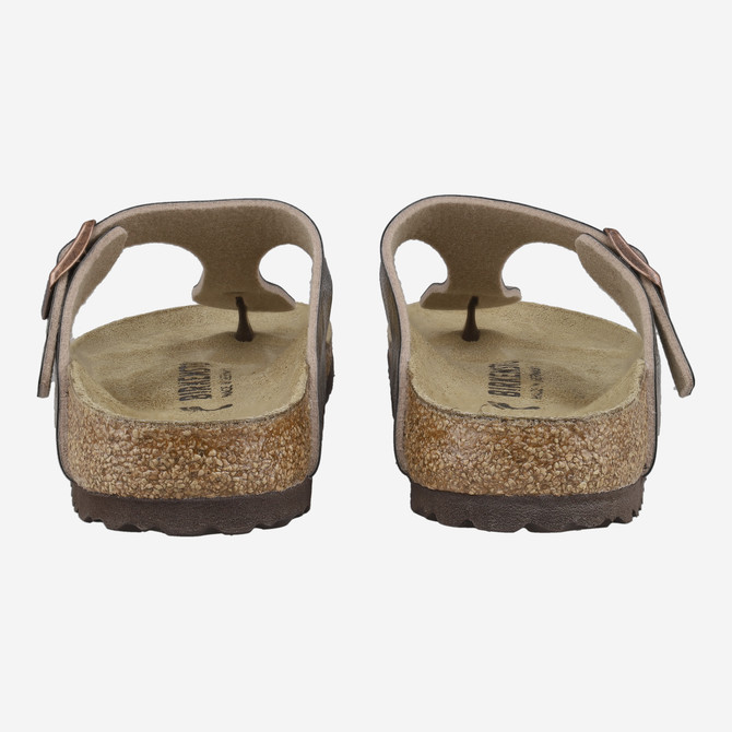 birkenstock GIZEH BIRKO-FLOR - Beige, metallik - Seitenansicht