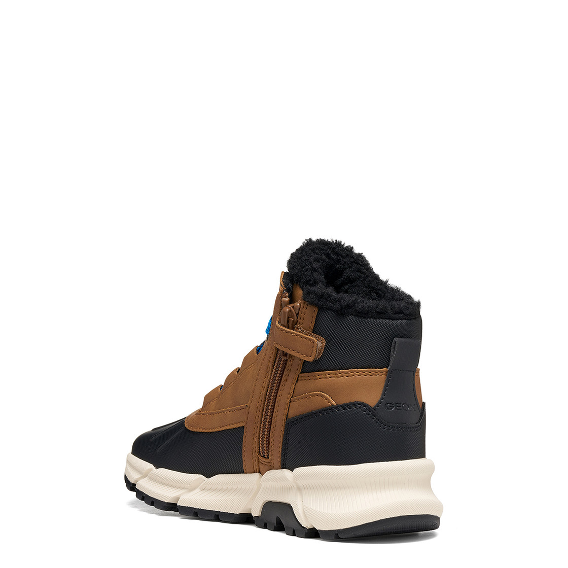 Geox FLEXYPER PLUS - Brown, mixed colors - Side view