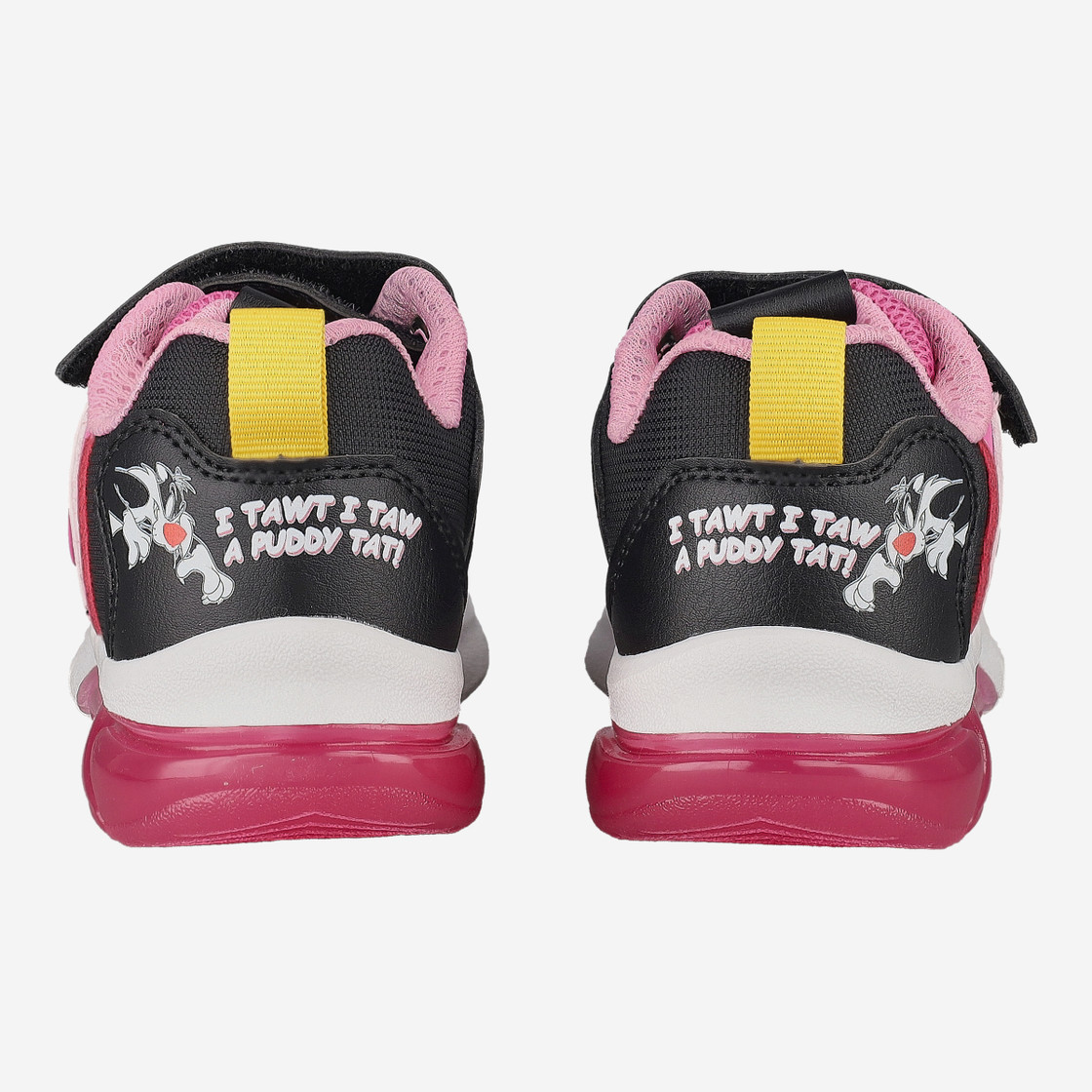 Geox CIBERDRON - Black and Pink - Side View