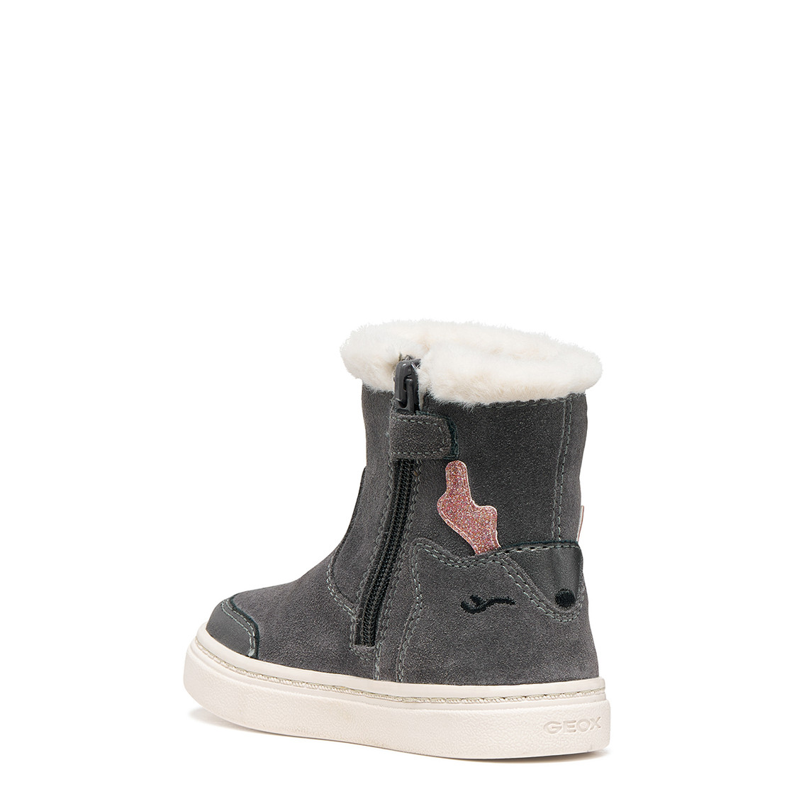 Geox NASHIK - Dark Gray - Side View