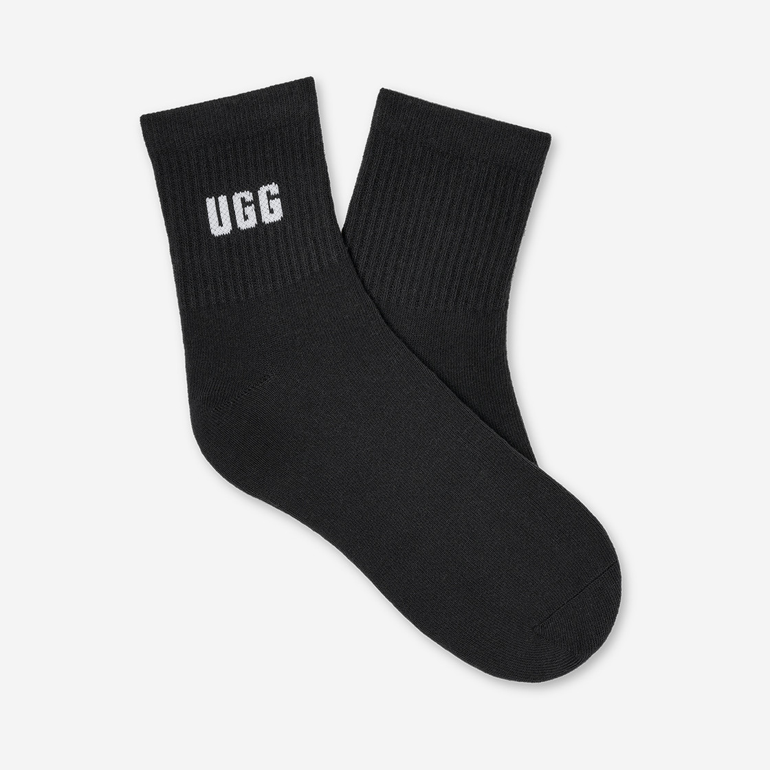 UGG Australia QUINLIN LOGO QUARTER 3-PACK - White, Assorted - Side View
