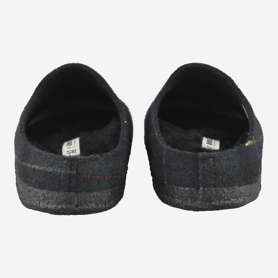 Birkenstock AMSTERDAM WRAPPED DIPFELT - Dark Green - Side View