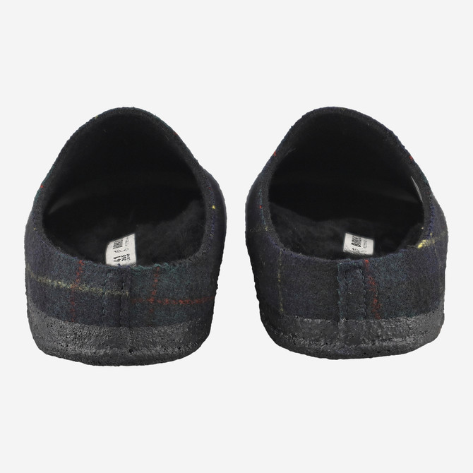 Birkenstock AMSTERDAM WRAPPED DIPFELT - Dark Green - Side View