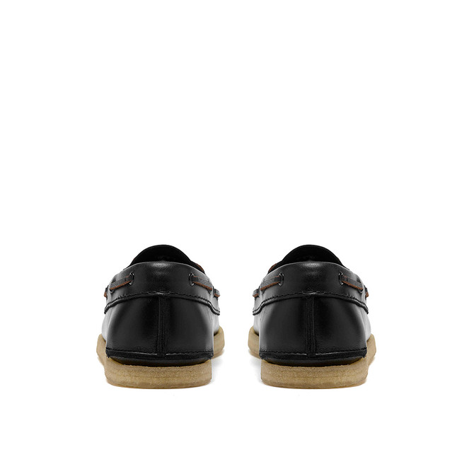 Clarks Godney Boat - Black