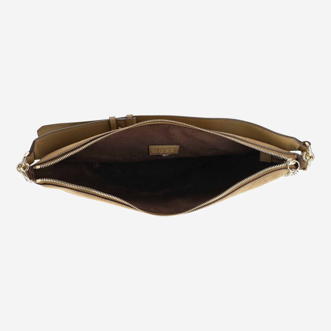 Boss Yelena Hobo - Beige - Top View