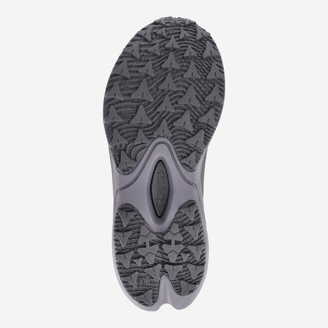 Clarks Pace TrailLoWP - Schwarz - Draufsicht