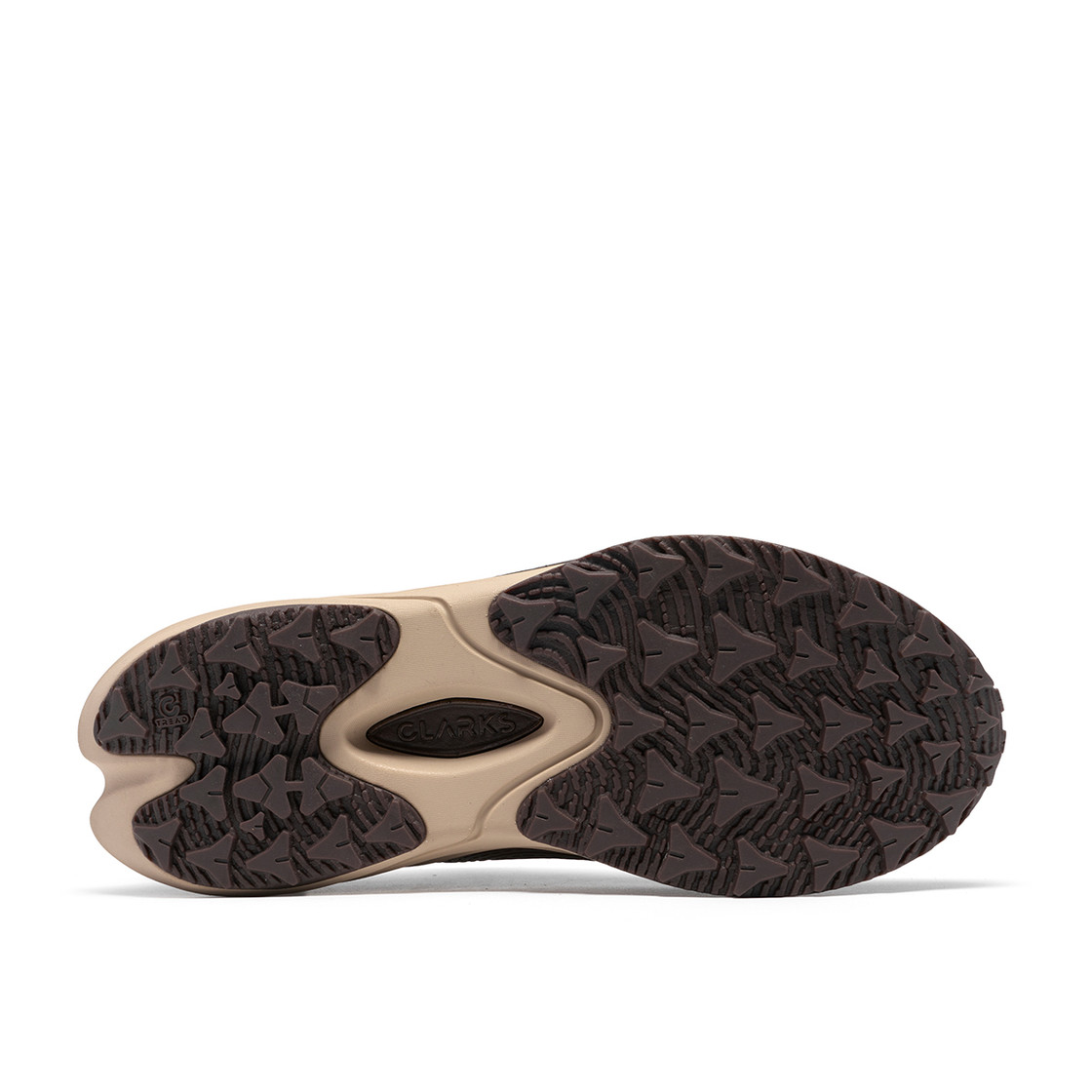 Clarks Pace TrailLoWP - Braun - Draufsicht