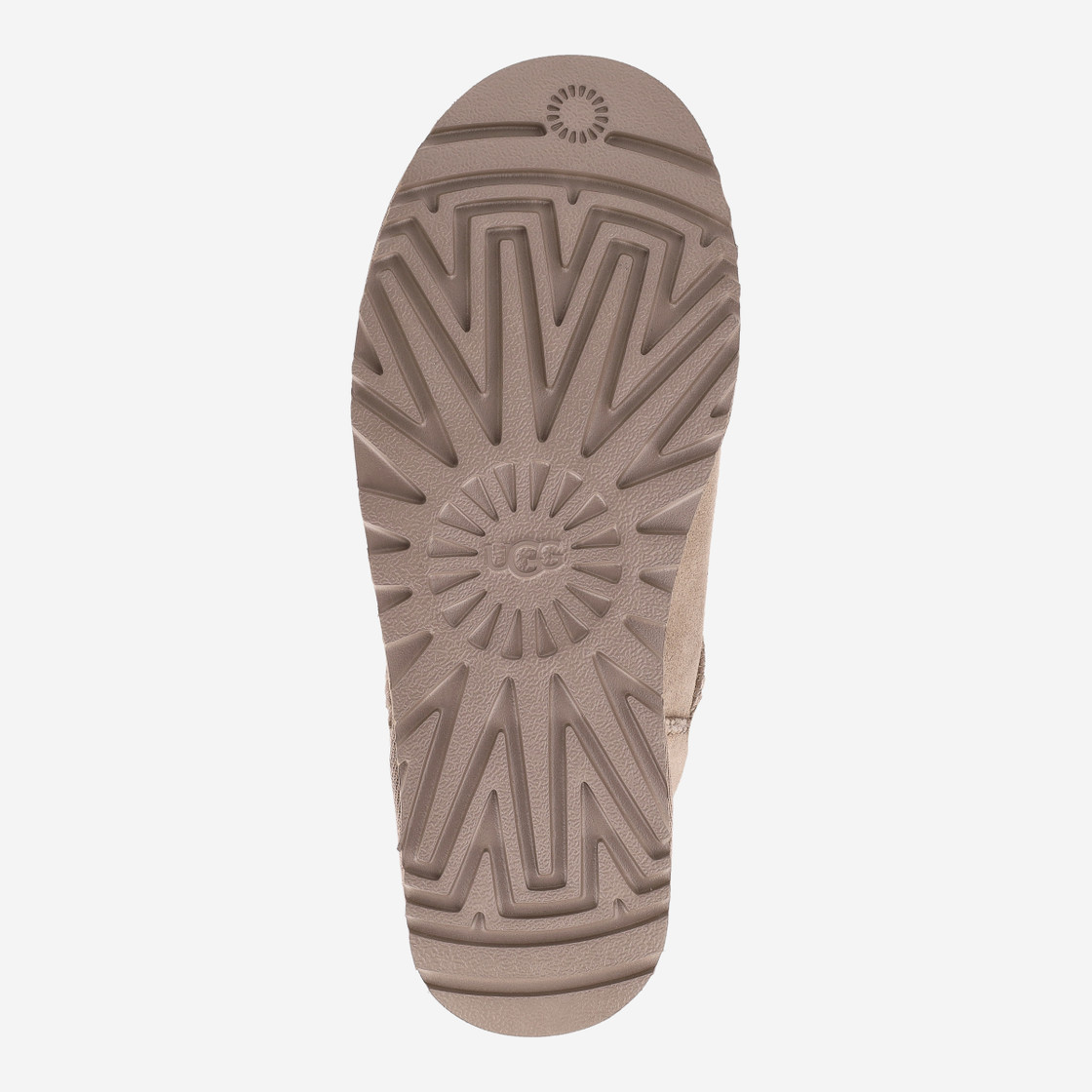 UGG australia CLASSIC ULTRA MINI - Braun,hell - Draufsicht