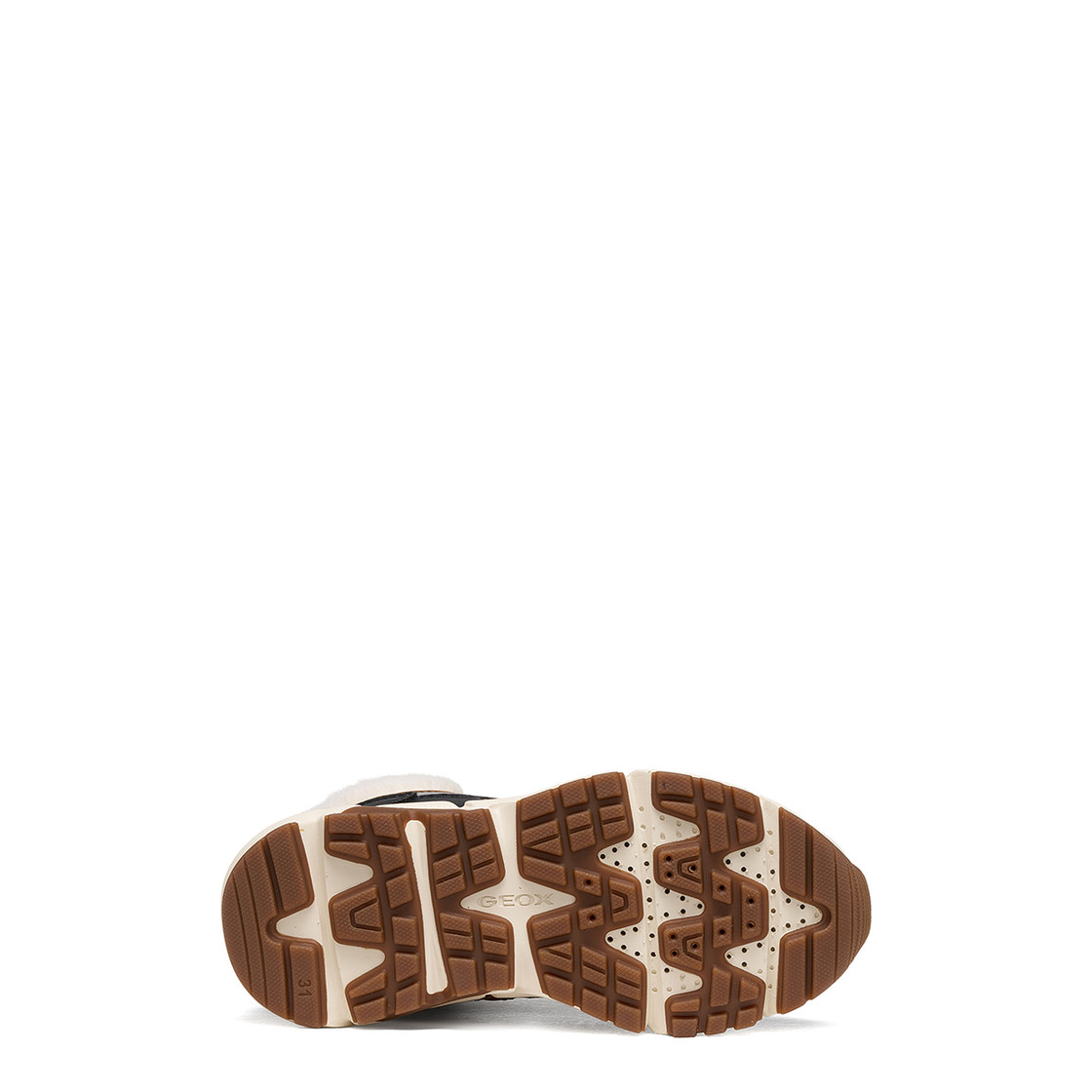 Geox FLEXYPER PLUS - Brown, mixed colors - Top view
