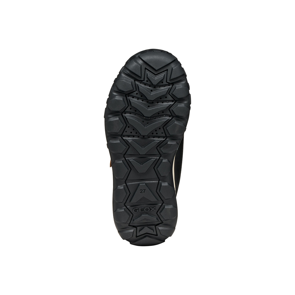 Geox TREKKYUP - Brown - Top View